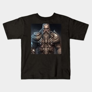 Ancient Armoured Dwarf Kids T-Shirt